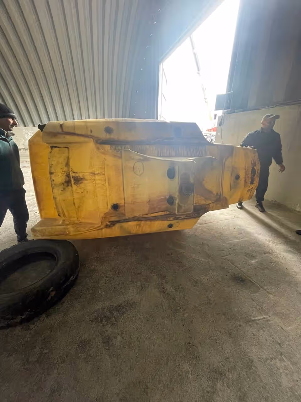 Ремонт бочки опрыскивателя Hardi 4100 в с. Василевка