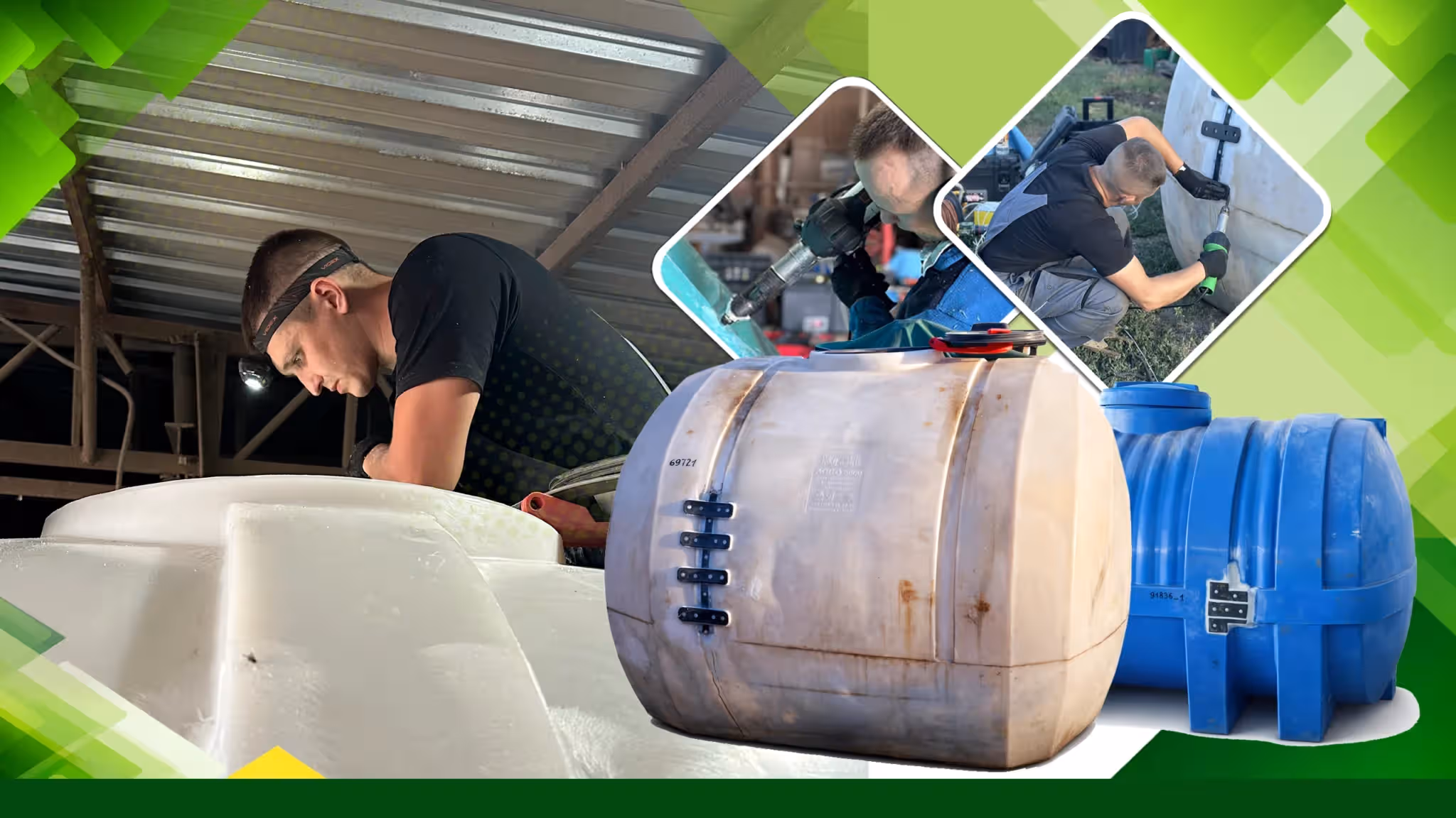 Ремонт склопластику та виробів зі скловолокна